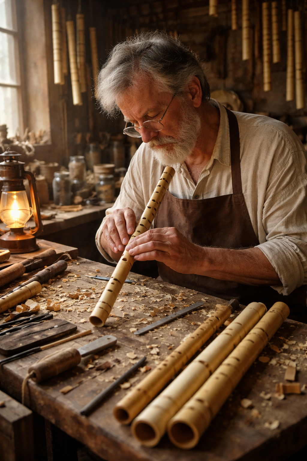 flute making photo